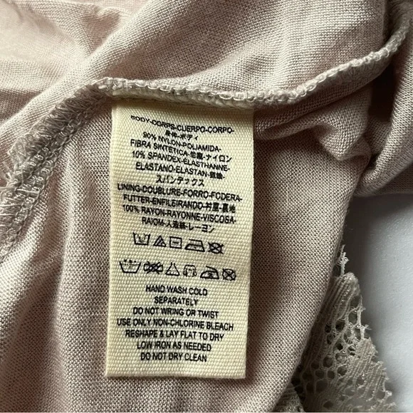 Free People Flocked Lace Dress Fit and Flare Sleeveless Small - Picture 13 of 15